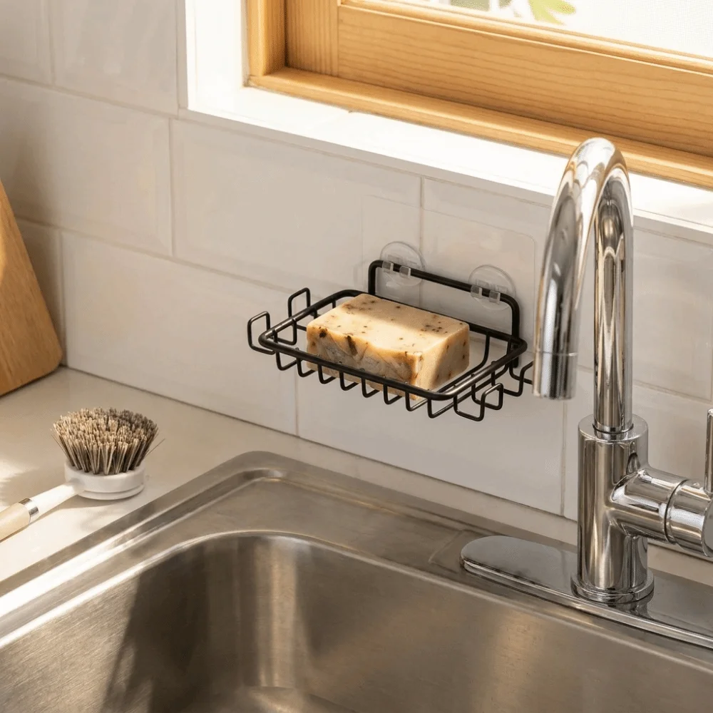 Stainless Steel Wall Mounted Soap Dish with Hooks Space Saving Soap Holder Soap Tray Hollowed-out Bathroom Shelf “Laundry Room
Stainless Steel Wall Mounted Soap Dish with Hooks Space Saving Soap Holder Soap Tray Hollowed-out Bathroom Shelf “Laundry Room