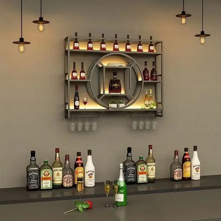 Display Wall Mounted Bar Cabinet Storage Kitchen Restaurant Retail Wine Cabinets Unique Industrial Botellero Vino Home Furniture
Display Wall Mounted Bar Cabinet Storage Kitchen Restaurant Retail Wine Cabinets Unique Industrial Botellero Vino Home Furniture