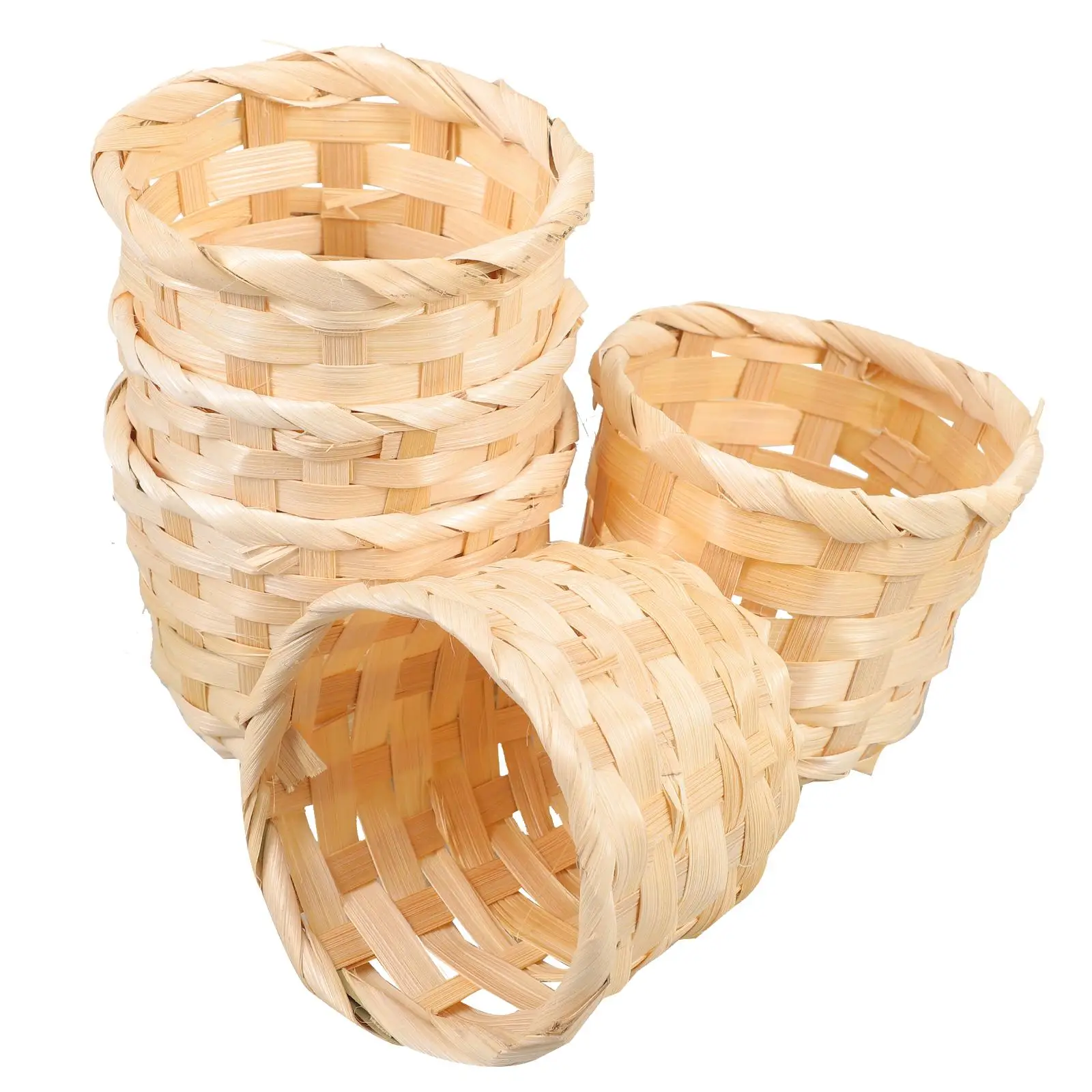 5pcs Bamboo Wood Woven Basket Large Size Home Storage Fruit Container Food Serving Picnic Basket Practical Kitchen
5pcs Bamboo Wood Woven Basket Large Size Home Storage Fruit Container Food Serving Picnic Basket Practical Kitchen
