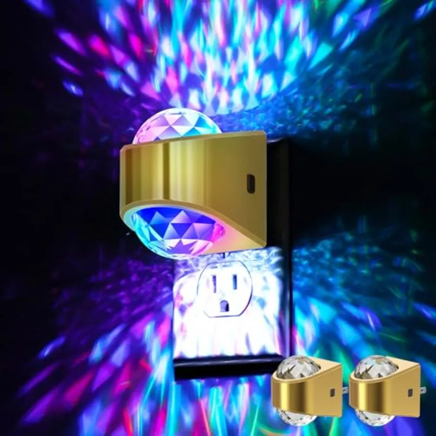 Night Lights Plug into Wall, Star Projector for Bedroom, Gold Night Light Projector for,9-Color RGB Galaxy Nightlight with Dusk
Night Lights Plug into Wall, Star Projector for Bedroom, Gold Night Light Projector for,9-Color RGB Galaxy Nightlight with Dusk