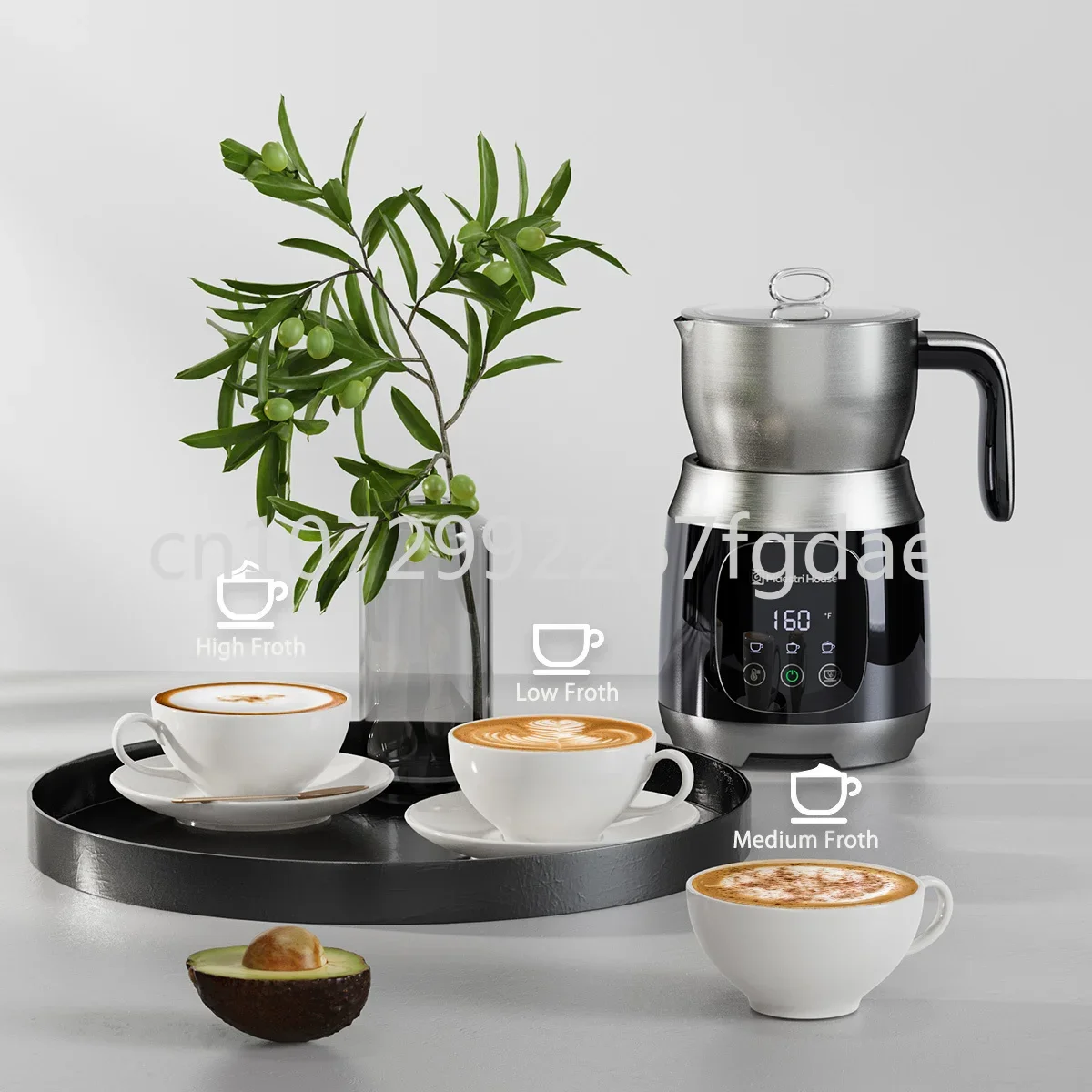 MMF-9304 Foaming Machine Heater Electric Coffee Pot Shop 21 Oz Black Detachable Latte Art Milk Cream
MMF-9304 Foaming Machine Heater Electric Coffee Pot Shop 21 Oz Black Detachable Latte Art Milk Cream