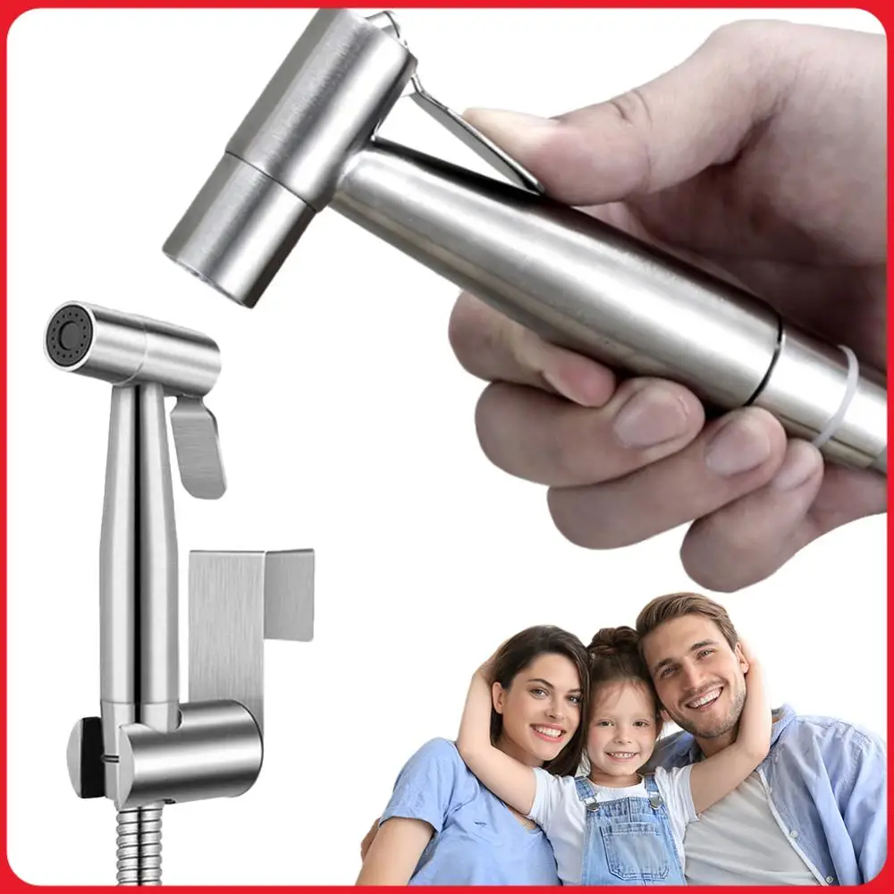 Ручной душ из нержавеющей стали с держателем, износостойкий, для биде, для личной гигиены и мытья животных
Ручной душ из нержавеющей стали с держателем, износостойкий, для биде, для личной гигиены и мытья животных