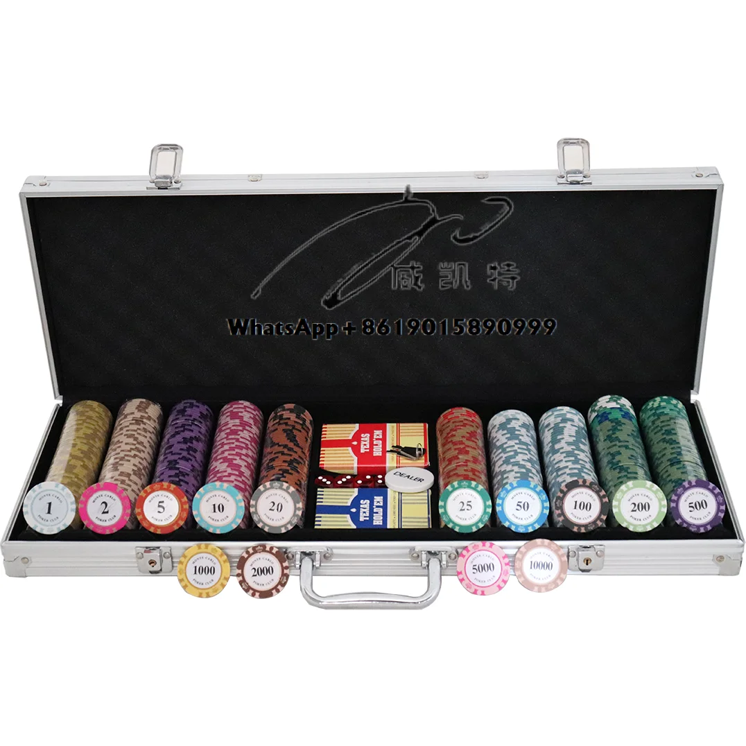 Personalized Las Vegas Monte Carlo Blank Supply 500 ABS Ceramic Token in Aluminum Case Clay Poker Chip Set With Briefcase
Personalized Las Vegas Monte Carlo Blank Supply 500 ABS Ceramic Token in Aluminum Case Clay Poker Chip Set With Briefcase