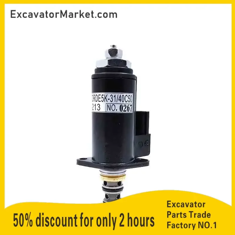 SK130-8/200-8 inverse proportional solenoid valve YN35V00049F1 hydraulic regulating valve
SK130-8/200-8 inverse proportional solenoid valve YN35V00049F1 hydraulic regulating valve