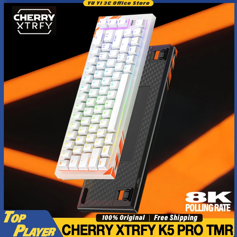 Cherry XTRFY K5 PRO TMR Игровая клавиатура с эффектом Холла FPS Magcrate E-Sport Поддержка драйвера SNK с возможностью горячей замены Быстрый триггер 0,01 мм
Cherry XTRFY K5 PRO TMR Игровая клавиатура с эффектом Холла FPS Magcrate E-Sport Поддержка драйвера SNK с возможностью горячей замены Быстрый триггер 0,01 мм