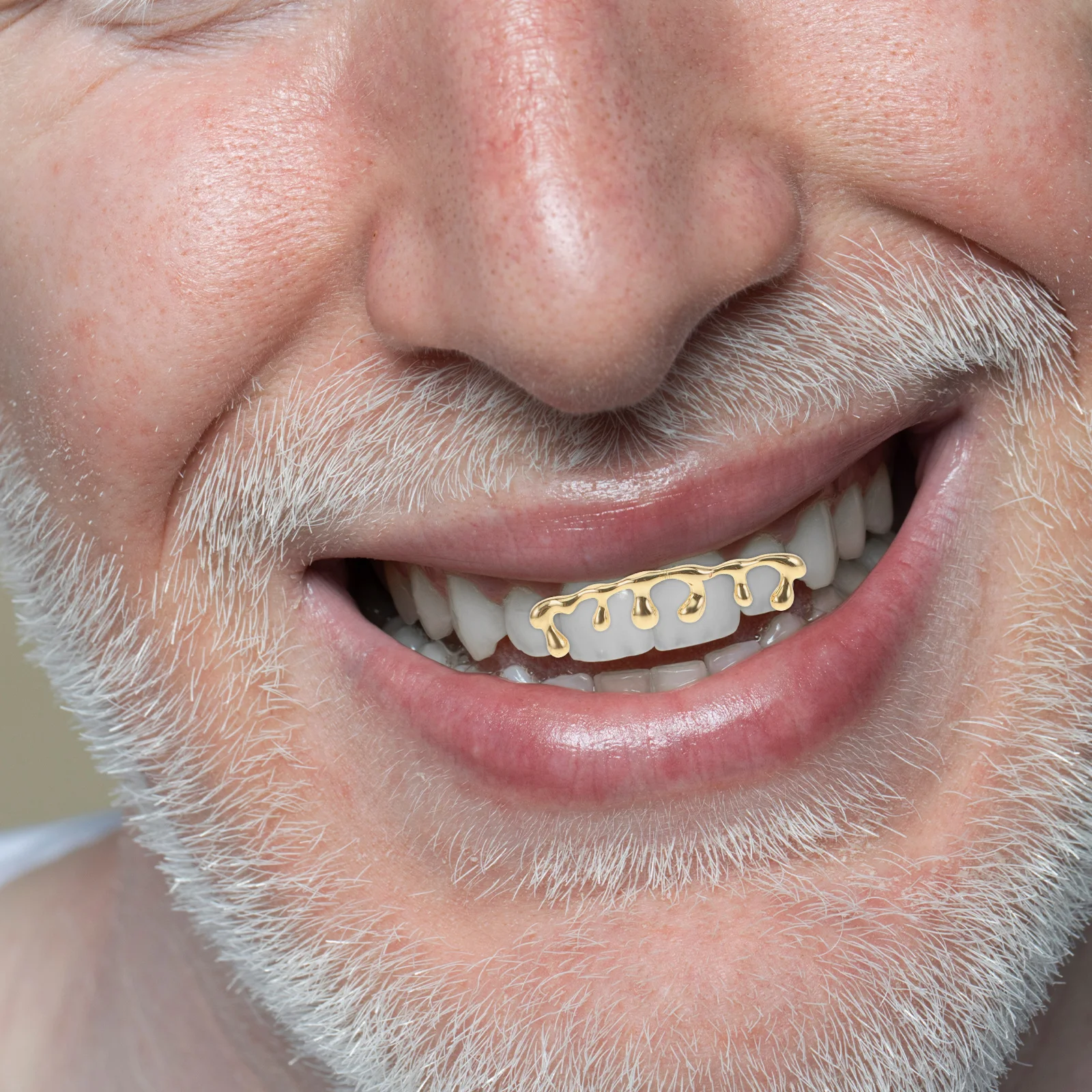 Six Tooth Gold Plated Water Drop Braces Teeth Cap Hip Hop Drip Accessories Teardrop Bottom Teeth Mouth Care Clean 
Six Tooth Gold Plated Water Drop Braces Teeth Cap Hip Hop Drip Accessories Teardrop Bottom Teeth Mouth Care Clean