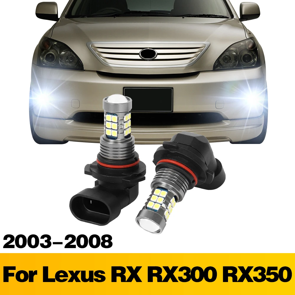 2Pcs LED Lamp Car Front Fog Light Accessories For Lexus RX RX300 RX350 2003 2004 2005 2006 2007 2008
2Pcs LED Lamp Car Front Fog Light Accessories For Lexus RX RX300 RX350 2003 2004 2005 2006 2007 2008