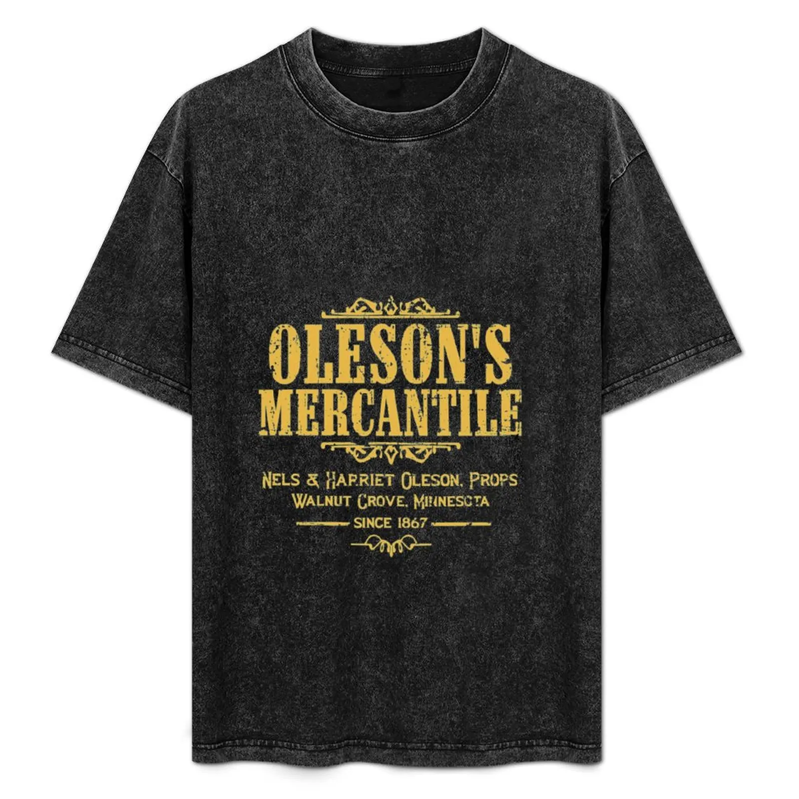 Oleson's Mercantile - From Little House on the Prairie T-Shirt Outdoor Work Short Sleeve Top
Oleson's Mercantile - From Little House on the Prairie T-Shirt Outdoor Work Short Sleeve Top