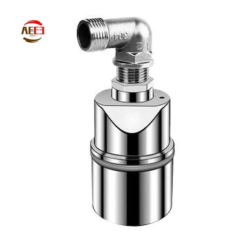 AEE3-автоматический клапан контроля уровня воды 1/2 дюйма поплавковый шаровой клапан из нержавеющей стали для бассейна в резервуаре
AEE3-автоматический клапан контроля уровня воды 1/2 дюйма поплавковый шаровой клапан из нержавеющей стали для бассейна в резервуаре