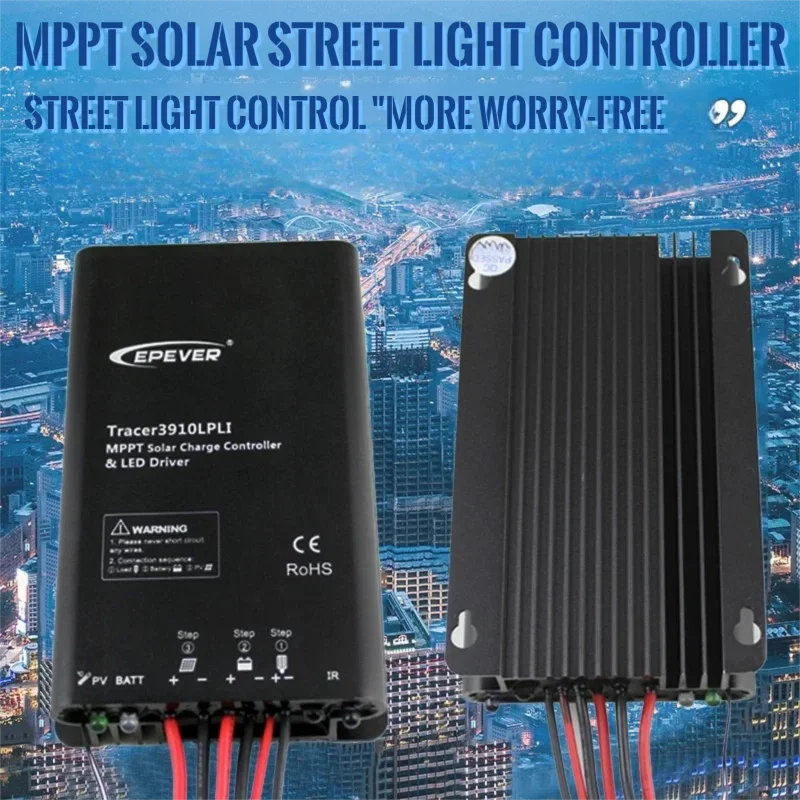 EPEVER Tracer3910LPLI 15A Solar Charge Controller 12V 24V MPPT Charge Controller Have Extensive Electronic Protection
EPEVER Tracer3910LPLI 15A Solar Charge Controller 12V 24V MPPT Charge Controller Have Extensive Electronic Protection