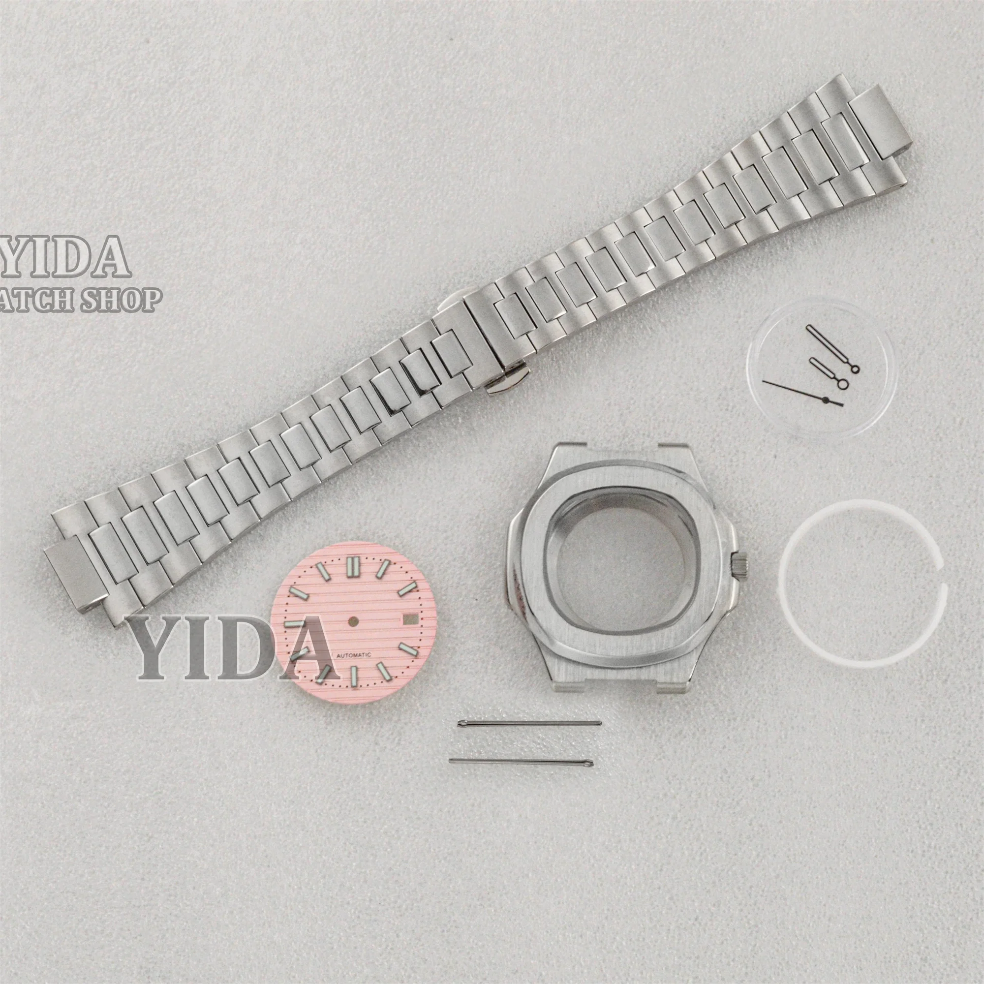 NH35 Case Stainless Steel 41mm Watch Case Band 30.5MM Dial Luminous Pointers For NH35 Automatic Movement 30.5mm Dial Nautilus
NH35 Case Stainless Steel 41mm Watch Case Band 30.5MM Dial Luminous Pointers For NH35 Automatic Movement 30.5mm Dial Nautilus
