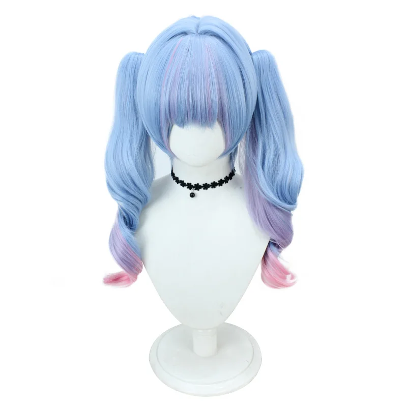 Хэллоуин Рождественский костюм для вечеринки с кроличьими отверстиями Мику Косплей Длинный синий смешанный розовый цвет парик с хвостиками для взрослых
Хэллоуин Рождественский костюм для вечеринки с кроличьими отверстиями Мику Косплей Длинный синий смешанный розовый цвет парик с хвостиками для взрослых