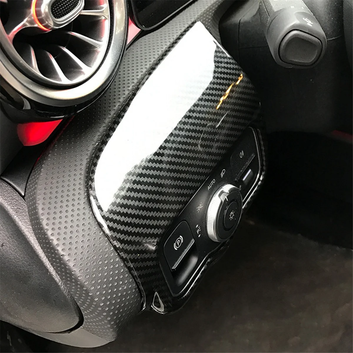 Накладка на рамку переключателя фар Better-Car для Mercedes Benz A CLA Class W177 A180 2019 + наклейки на кнопки головного света с левым рулем
Накладка на рамку переключателя фар Better-Car для Mercedes Benz A CLA Class W177 A180 2019 + наклейки на кнопки головного света с левым рулем