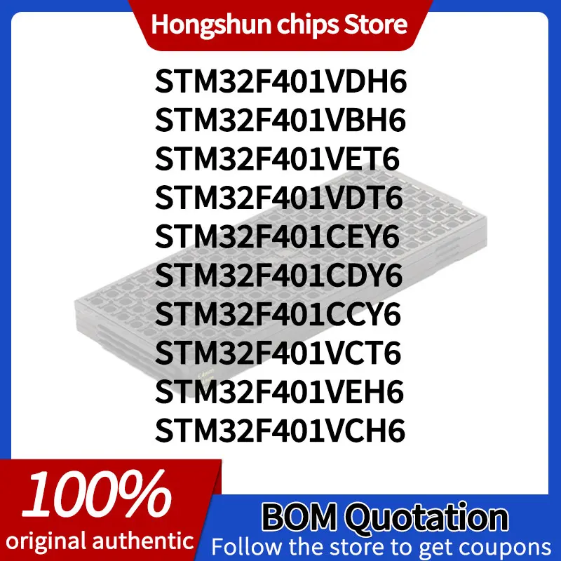 STM32F401VDH6 STM32F401VBH6 STM32F401VET6 STM32F401CEY6 STM32F401CDY6 CCY6 VCT6 VEH6 VCH6 VBT6 VDT6 New version
STM32F401VDH6 STM32F401VBH6 STM32F401VET6 STM32F401CEY6 STM32F401CDY6 CCY6 VCT6 VEH6 VCH6 VBT6 VDT6 New version