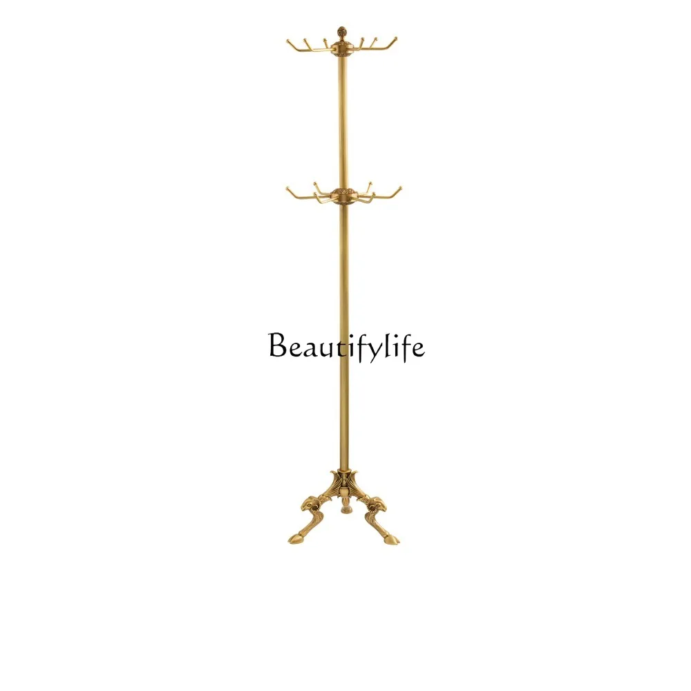 Light Luxury Clothes Hanger Floor-Standing Household Entrance Large Coat Rack High-End
Light Luxury Clothes Hanger Floor-Standing Household Entrance Large Coat Rack High-End