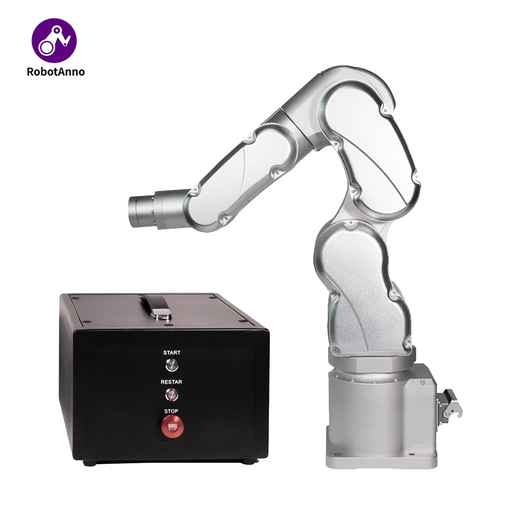 Hot Selling Arm 6 Axis Pick and Place 3kg Load Manipulator ic Arm Automatic Easy Industrial Arm
Hot Selling Arm 6 Axis Pick and Place 3kg Load Manipulator ic Arm Automatic Easy Industrial Arm