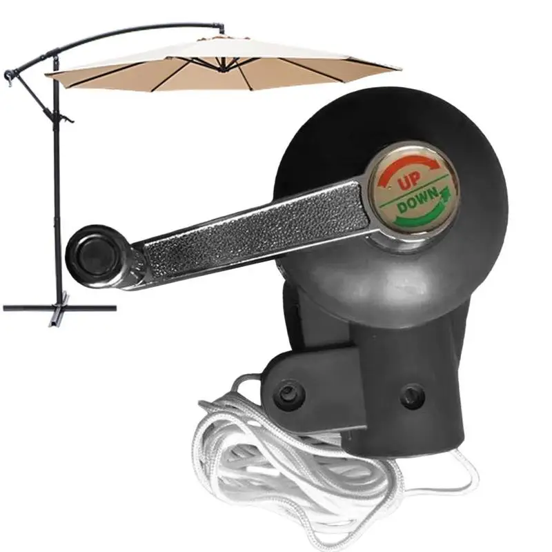Umbrella Crank Handle Umbrella Replacement Parts Heavy Duty Holder Sturdy Steel Hand Crank for Outdoor Leisure Supplies Umbrella
Umbrella Crank Handle Umbrella Replacement Parts Heavy Duty Holder Sturdy Steel Hand Crank for Outdoor Leisure Supplies Umbrella