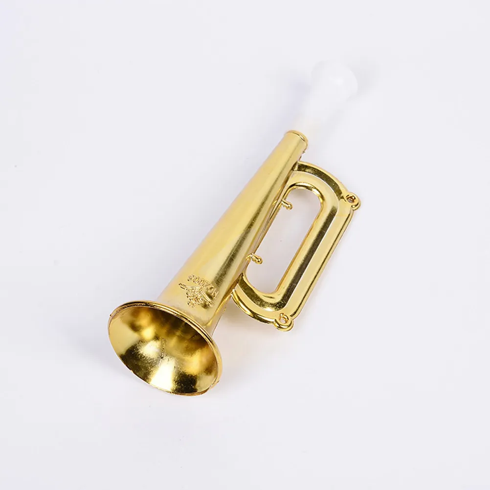 24Pcs Plastic Horn Trumpet Kids Musical Instrument Cheerleader Football Match Party Favor Gift Golden Kids Plastic Trumpet
24Pcs Plastic Horn Trumpet Kids Musical Instrument Cheerleader Football Match Party Favor Gift Golden Kids Plastic Trumpet