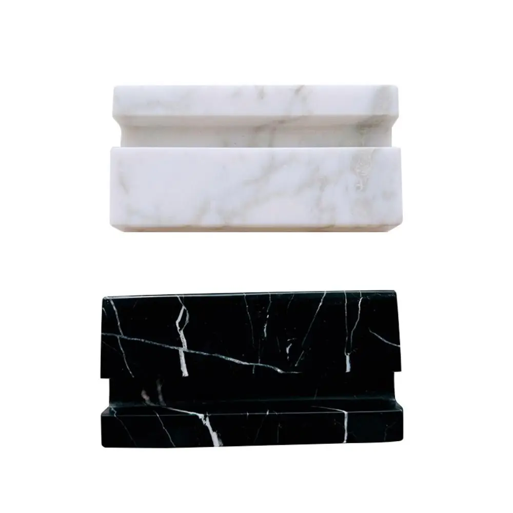Marble Business Card Holder Thickened Desktop Mobile Phone Holder Elegant Stable Support Card Stand Organizer Trade Shows
Marble Business Card Holder Thickened Desktop Mobile Phone Holder Elegant Stable Support Card Stand Organizer Trade Shows