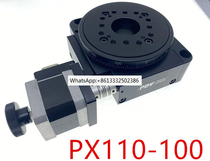PX110-100 Electric Rotary Stage ,Motorized Rotation Stage, Electric Rotating Platform, precision rotary desk
PX110-100 Electric Rotary Stage ,Motorized Rotation Stage, Electric Rotating Platform, precision rotary desk