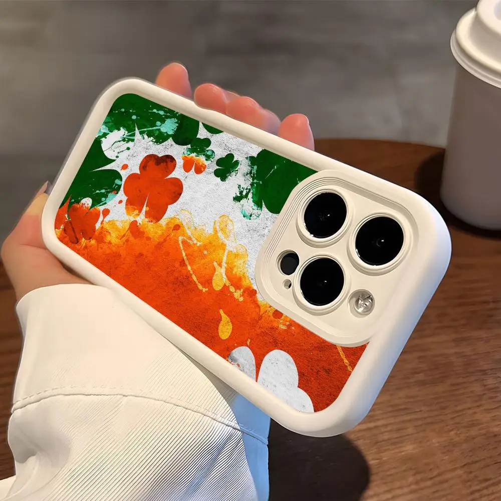 Saint Patrick's Day Phone Case for iPhone 17 16 15 14 13 12 11 Air Pro Max Plus White Soft TPU Shockproof Cover
Saint Patrick's Day Phone Case for iPhone 17 16 15 14 13 12 11 Air Pro Max Plus White Soft TPU Shockproof Cover