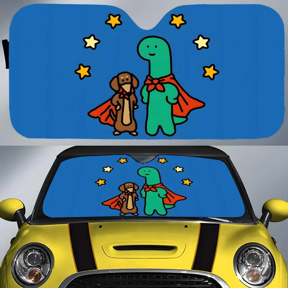 Cartoon J-Joguman Sun Visor Car Front Windshield Sun Shade UV Block Heat Insulation Sun Visor Window Cover
Cartoon J-Joguman Sun Visor Car Front Windshield Sun Shade UV Block Heat Insulation Sun Visor Window Cover