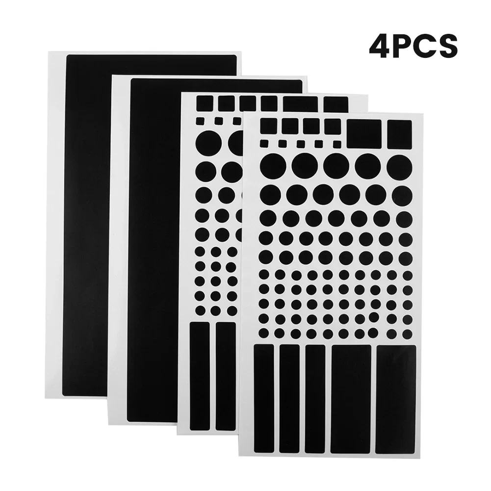 Blackout Stickers Car Stickers LED LED Lights Sticker Dimming 2 Button Stickers 2 Full Stickers 4 Sheets Black
Blackout Stickers Car Stickers LED LED Lights Sticker Dimming 2 Button Stickers 2 Full Stickers 4 Sheets Black