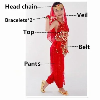 Children's Belly Dance Clothing Set Eastern Dance Girl Belly Belly Dance Clothing Children's India
Children's Belly Dance Clothing Set Eastern Dance Girl Belly Belly Dance Clothing Children's India