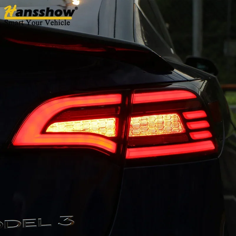 Хвостовые фонари Hansshow модель 3 / Y «Орлиный глаз», светодиодный тормозной фонарь, задний фонарь для автомобиля Tesla 2017-2023
Хвостовые фонари Hansshow модель 3 / Y «Орлиный глаз», светодиодный тормозной фонарь, задний фонарь для автомобиля Tesla 2017-2023