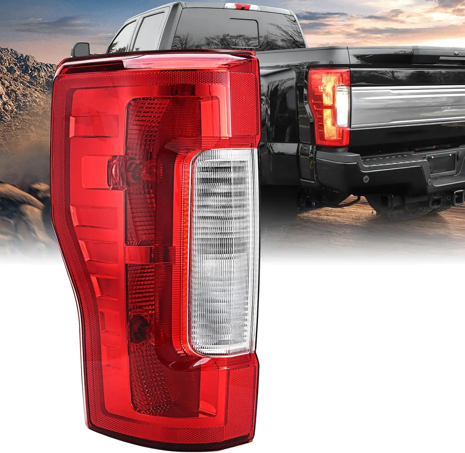 Tail Light Assembly for 2017-2019 Ford F-250 F-350 Super Duty Left Side, with Bulbs, HC3Z13405F
Tail Light Assembly for 2017-2019 Ford F-250 F-350 Super Duty Left Side, with Bulbs, HC3Z13405F
