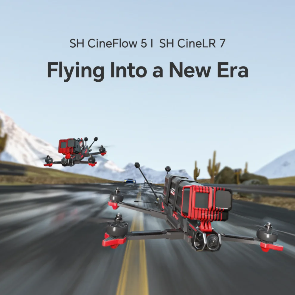 Ships from the United States!iFlight CineFlow 5 O4 6S HD 5inch Drone BNF with O4 Air Unit Pro for FPV
Ships from the United States!iFlight CineFlow 5 O4 6S HD 5inch Drone BNF with O4 Air Unit Pro for FPV