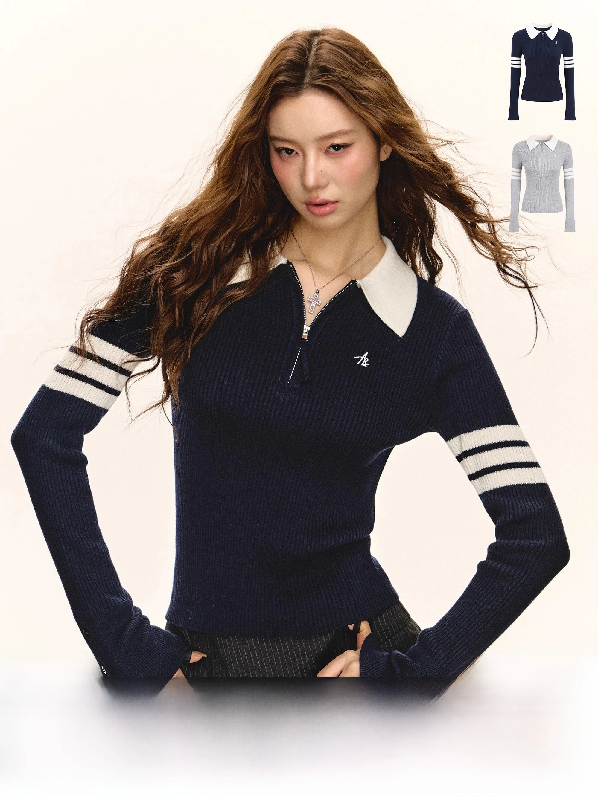 Ariseism American Retro f Zipper Slim Fit Knitted Sweater Women's Autumn New Sle Inner Wear Base irt Street Sle Wint...
Ariseism American Retro f Zipper Slim Fit Knitted Sweater Women's Autumn New Sle Inner Wear Base irt Street Sle Wint...