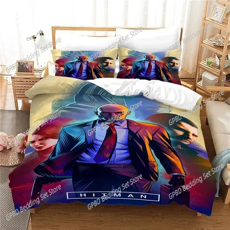 Game Hitman Killer Bedding Set For Bedroom Soft Modern Bedspreads Comefortable Kids Duvet Cover Quilt Cover And Pillowcase
Game Hitman Killer Bedding Set For Bedroom Soft Modern Bedspreads Comefortable Kids Duvet Cover Quilt Cover And Pillowcase