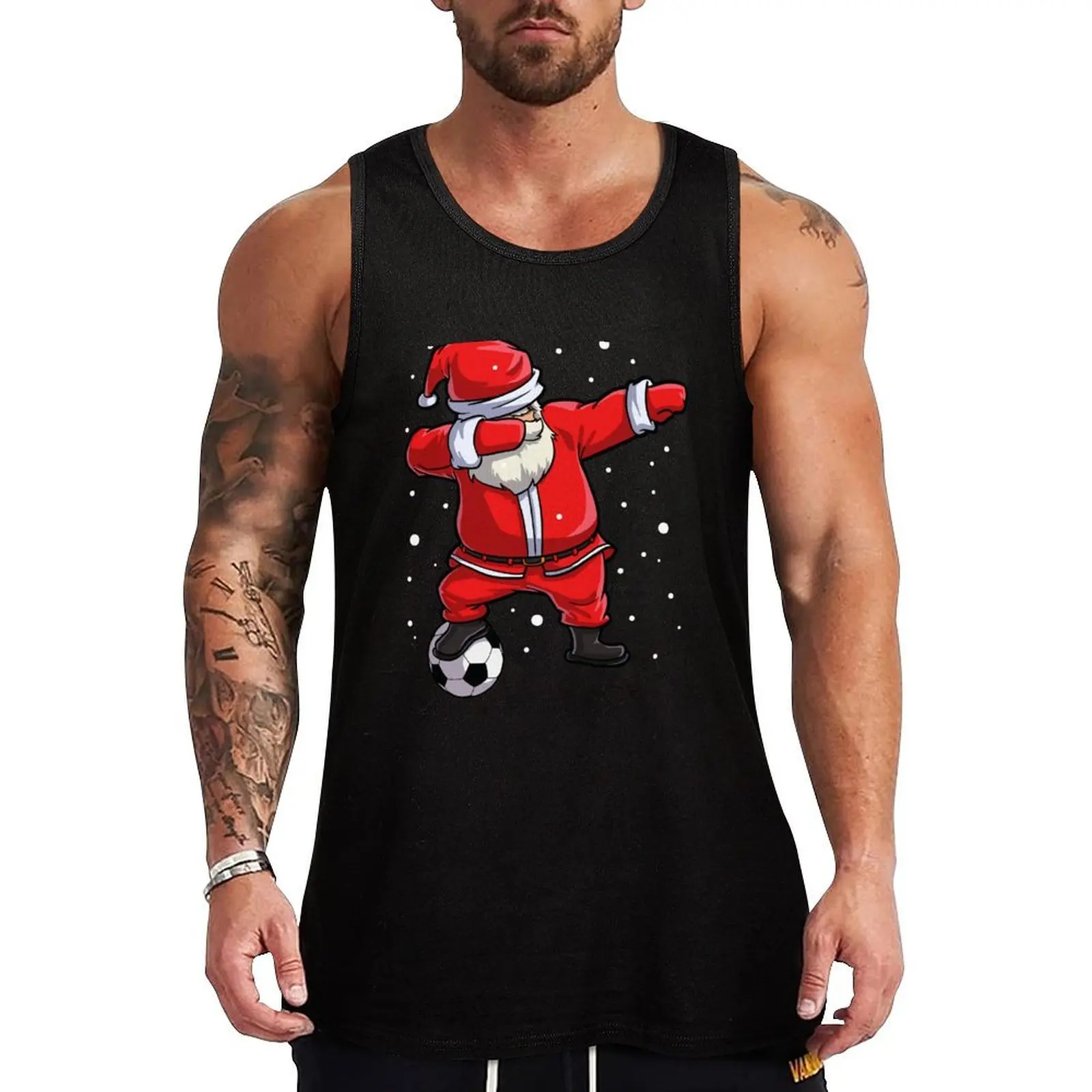 Dabbing Santa Soccer T Shirt Claus Christmas Funny Dab X-mas Tank Top Sports Performance Tank Top Gym Fitness Sleeveless
Dabbing Santa Soccer T Shirt Claus Christmas Funny Dab X-mas Tank Top Sports Performance Tank Top Gym Fitness Sleeveless