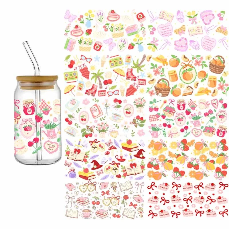 3D UV DTF Transfer Sticker Christma cake Drink For The 16oz Libbey Glasses Wraps Bottles Cup Can DIY Waterproof Cartoon Decals
3D UV DTF Transfer Sticker Christma cake Drink For The 16oz Libbey Glasses Wraps Bottles Cup Can DIY Waterproof Cartoon Decals