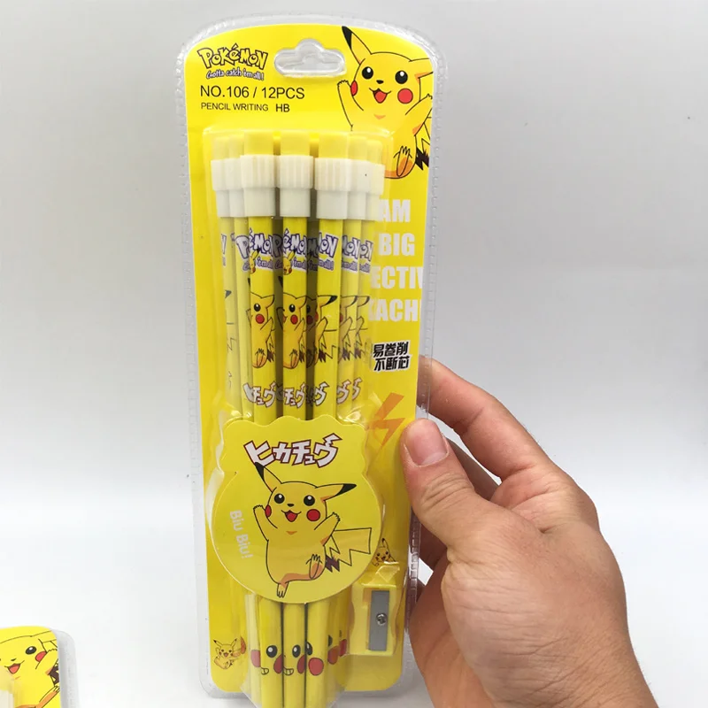 12/36PCS Pokemons Pikachu Pencils for School Kids Kawaii Pencil Pens for Writing Children's Stationery Paper Student Child Stuff
12/36PCS Pokemons Pikachu Pencils for School Kids Kawaii Pencil Pens for Writing Children's Stationery Paper Student Child Stuff