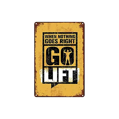 Go lift GYM металлический жестяной знак для фотообои Декор Ретро Винтаж 7,87X11,8 дюймов
Go lift GYM металлический жестяной знак для фотообои Декор Ретро Винтаж 7,87X11,8 дюймов