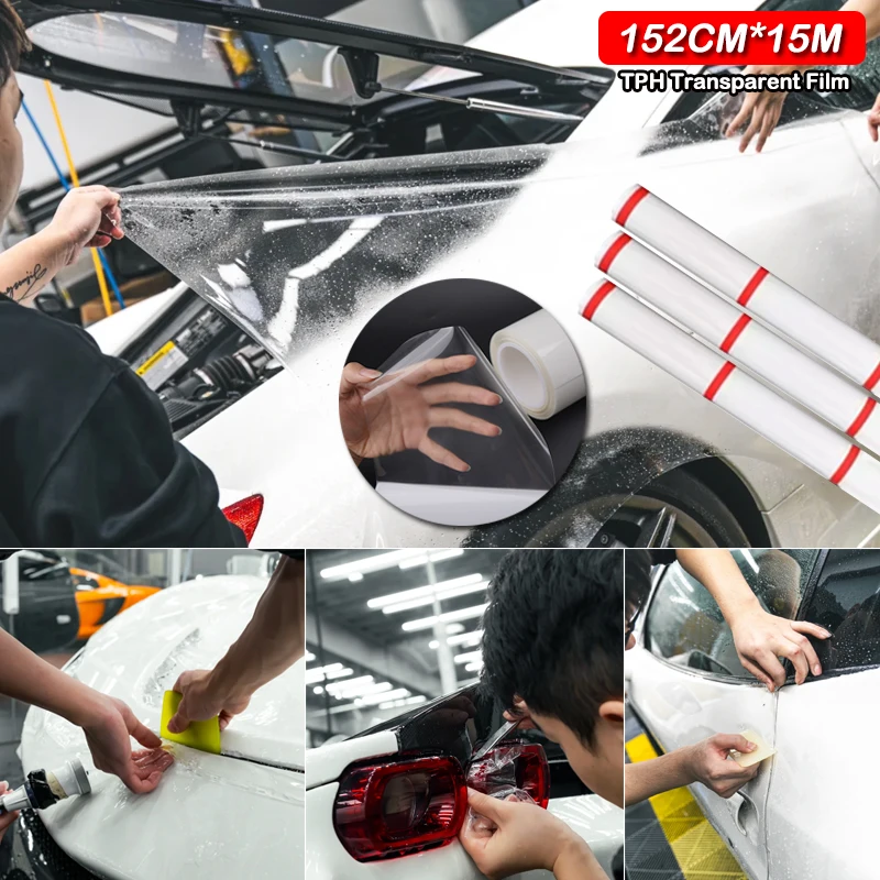 152CM*15M TPH Gloss Transparent Painted Car Coat Protective Film Gloss Transparent PPF Auto Parts For Audi a3/q7/a6/a4/q8/TT/A5
152CM*15M TPH Gloss Transparent Painted Car Coat Protective Film Gloss Transparent PPF Auto Parts For Audi a3/q7/a6/a4/q8/TT/A5