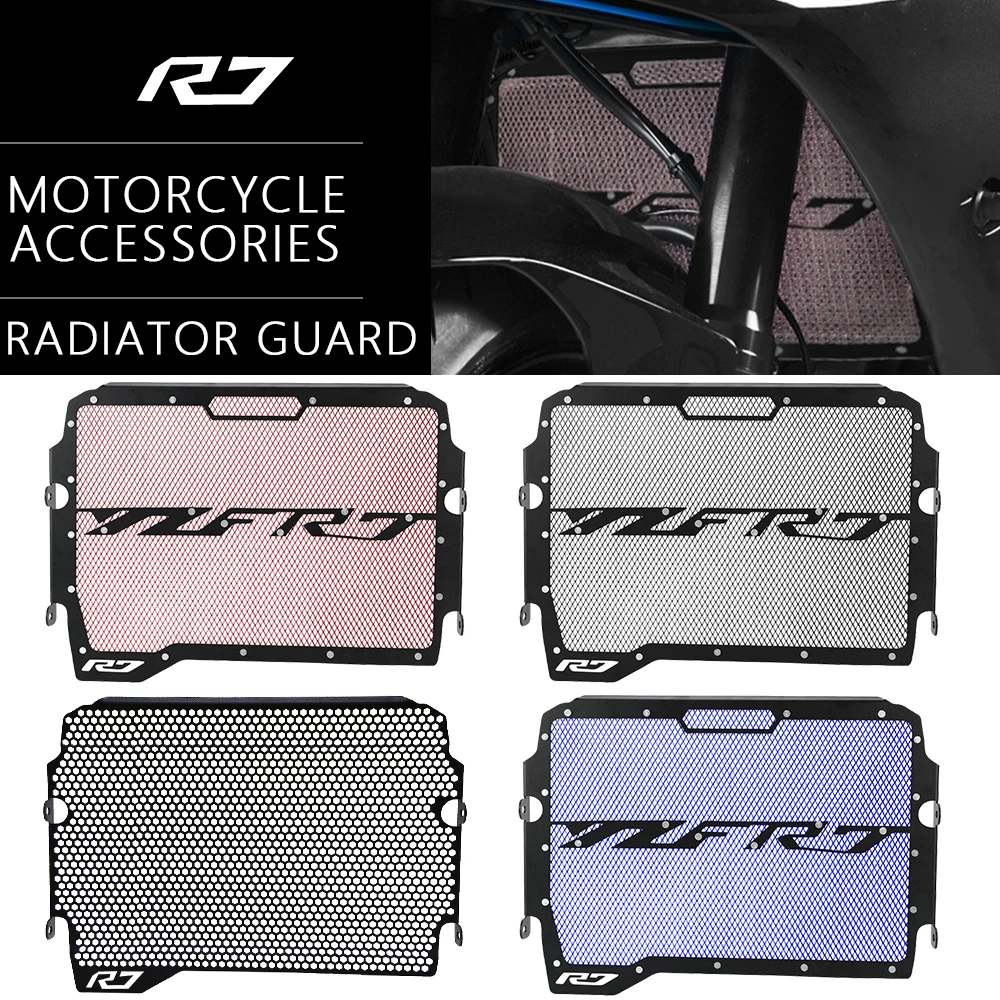 For Yamaha YZFR7 YZF R7 YZF R7 2021- 2023 2024 Radiator Guard Grille Cover Protector Motorcycle Accessories Cooler Protection
For Yamaha YZFR7 YZF R7 YZF R7 2021- 2023 2024 Radiator Guard Grille Cover Protector Motorcycle Accessories Cooler Protection