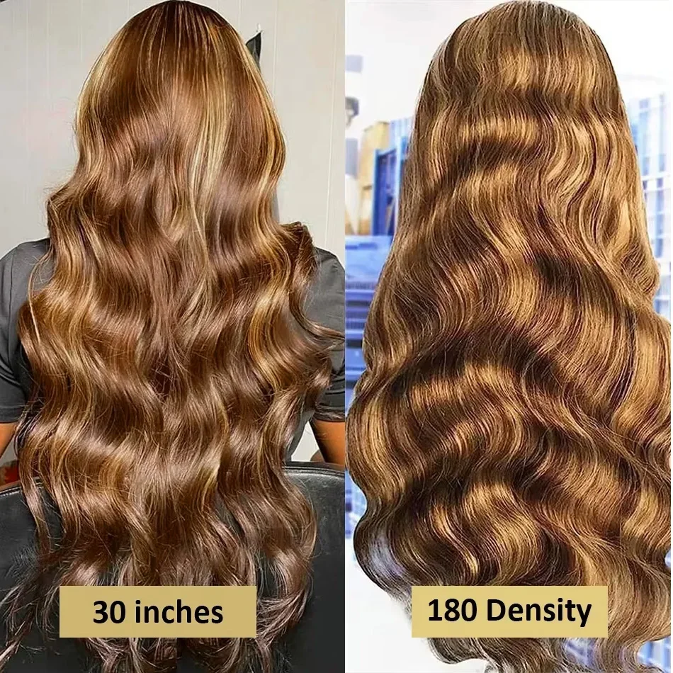 13x6 Hd Transparent Body Wave Lace Front Wig Colored Highlight Human Hair Wigs For Women Brazilian 4/27 Blonde Pre Plucked Wigs
13x6 Hd Transparent Body Wave Lace Front Wig Colored Highlight Human Hair Wigs For Women Brazilian 4/27 Blonde Pre Plucked Wigs