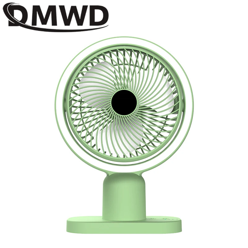 DMWD USB Fan Mini Desk Portable Cooling Electric Fans Rechargeable 3 Gears With Night Light Summer Air Cooler Home Office
DMWD USB Fan Mini Desk Portable Cooling Electric Fans Rechargeable 3 Gears With Night Light Summer Air Cooler Home Office