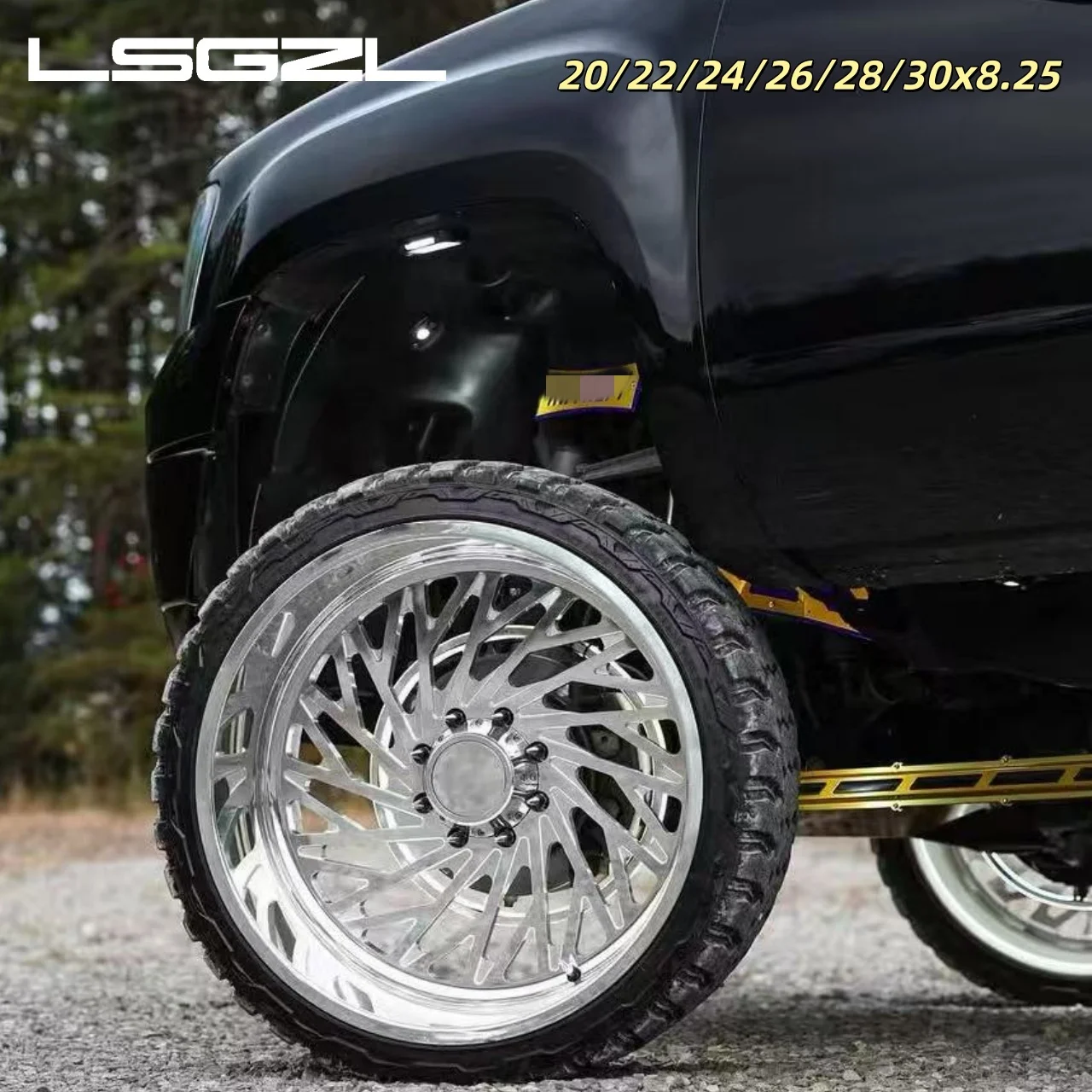Hot-selling Forged Alloy Wheel Truck Chrome Black Silver Concave Design for GMC 22x10J 24x12j 24x14J 26x14J 28x14j 30 Inch
Hot-selling Forged Alloy Wheel Truck Chrome Black Silver Concave Design for GMC 22x10J 24x12j 24x14J 26x14J 28x14j 30 Inch