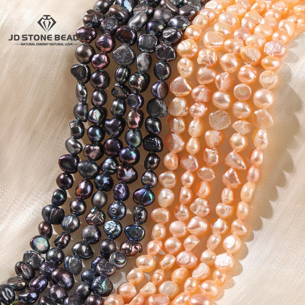 7.5 Inch Natural Pink Black Baroque Freshwater Pearl Bead Irregualr Shape for Jewelry Making DIY Necklace Bracelet Accessory
7.5 Inch Natural Pink Black Baroque Freshwater Pearl Bead Irregualr Shape for Jewelry Making DIY Necklace Bracelet Accessory