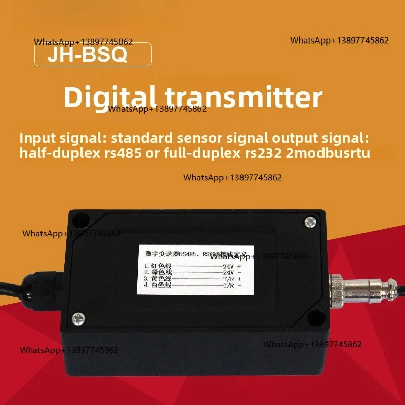 Peiqi JH-BSQ digital transmitter host computer serial port RS485RS232 communication data collection analysis external instrument
Peiqi JH-BSQ digital transmitter host computer serial port RS485RS232 communication data collection analysis external instrument