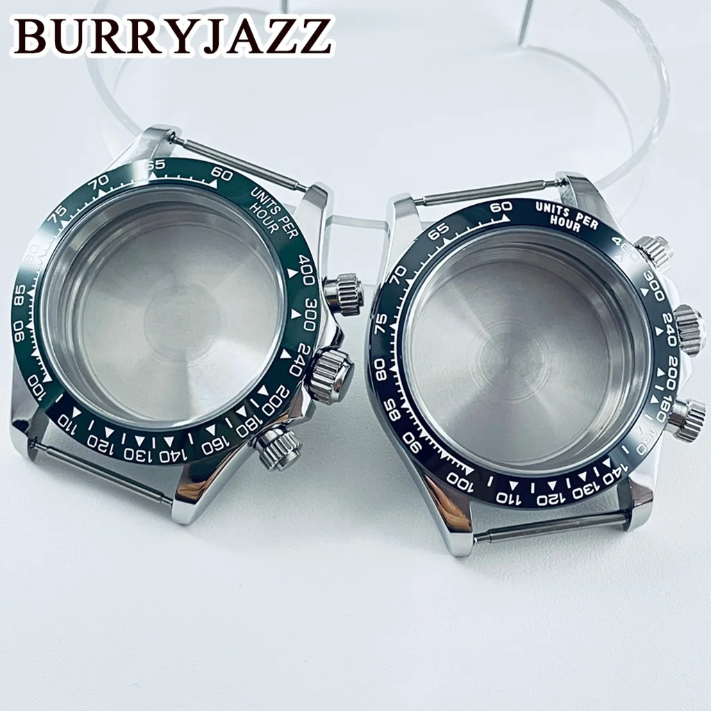 VK63 Silver Daytona 40mm Men's Watch Steel Case Quartz Movement Parts & Accessories For Daytona VK63/VK64 Fits 20mm Strap
VK63 Silver Daytona 40mm Men's Watch Steel Case Quartz Movement Parts & Accessories For Daytona VK63/VK64 Fits 20mm Strap