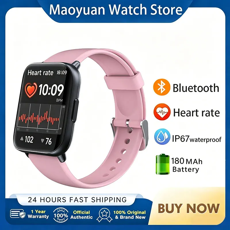 GEJIAN New Smart Watch BTCall IP68 Waterproof Sports Smartwatch Heart Rate Health Monitoring GPS Trajectory for Android iOS
GEJIAN New Smart Watch BTCall IP68 Waterproof Sports Smartwatch Heart Rate Health Monitoring GPS Trajectory for Android iOS