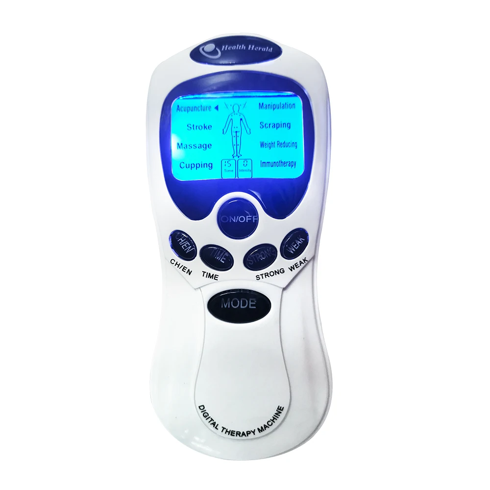 8 Modes TENS Therapy Massage EMS Muscle Stimulator Electric Tens Unit Full Body Pain Relief Pulse Physiotherapy Treatment
8 Modes TENS Therapy Massage EMS Muscle Stimulator Electric Tens Unit Full Body Pain Relief Pulse Physiotherapy Treatment