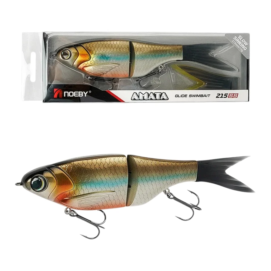 NOEBY 215mm 73g Slow Sinking Multi-Joint VIB Fishing Lures Vibration Bait Jointed Swimbait for Tuna Salmon Offshore Saltwater
NOEBY 215mm 73g Slow Sinking Multi-Joint VIB Fishing Lures Vibration Bait Jointed Swimbait for Tuna Salmon Offshore Saltwater