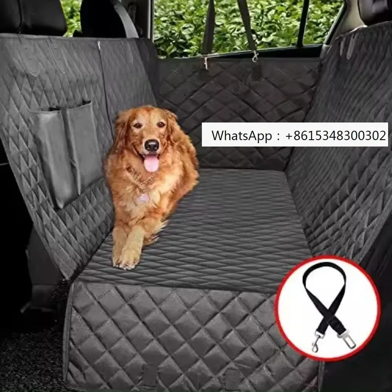 Luxury Quilted Dog Car Seat Covers With Side Flap Pet Seat Cover for Back Seat Dog Hammock
Luxury Quilted Dog Car Seat Covers With Side Flap Pet Seat Cover for Back Seat Dog Hammock