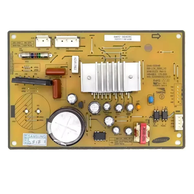 Новая плата управления холодильником Samsung DA92-00459E DA92-00459A PCB DA41-00814B DA41-00814C, материнская плата холодильника, детали морозильной камеры
Новая плата управления холодильником Samsung DA92-00459E DA92-00459A PCB DA41-00814B DA41-00814C, материнская плата холодильника, детали морозильной камеры